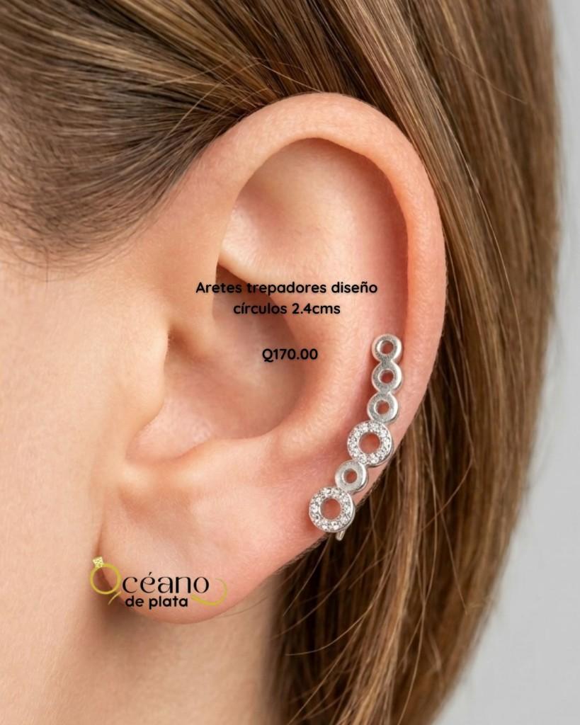 Aretes trepadores cod. JAT095
