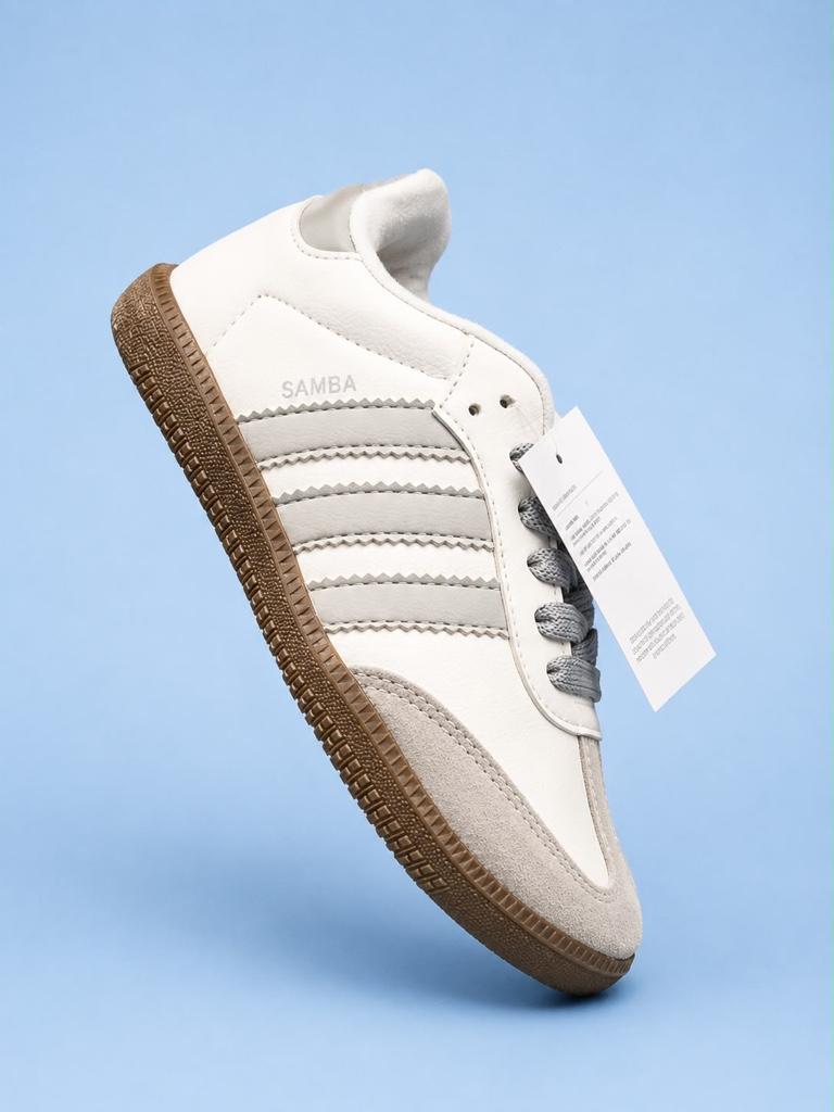 Adidas samba cinza/branco