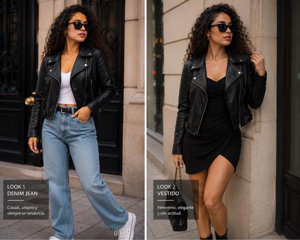 Miniatura 2 de BIKER crop santelon