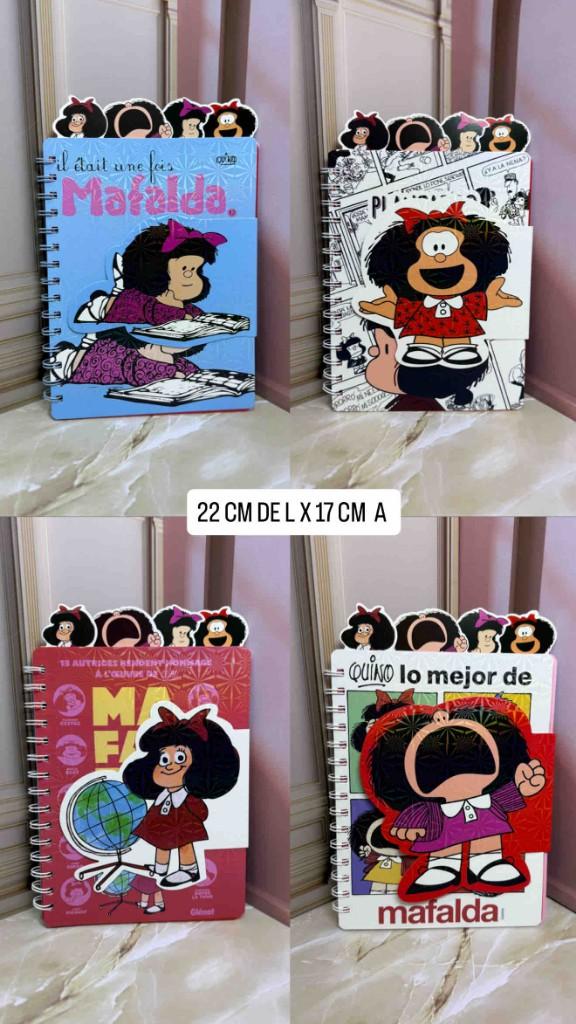 Agenda de mafalda con separadores