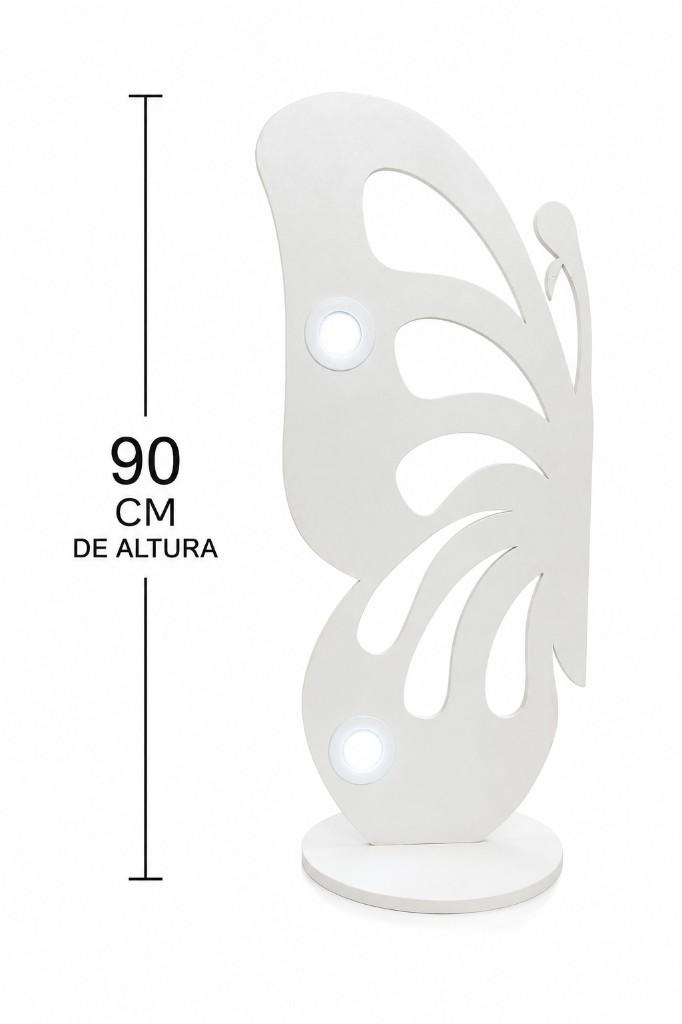 Alas de mariposa con luz 90 cm