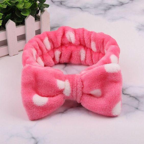 Miniatura 2 de Banda de Skincare rosa