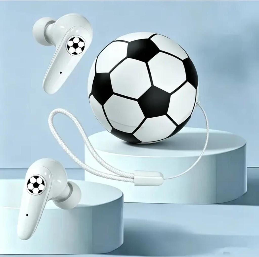 Audífonos Bluetooth en forma de pelota de futbol