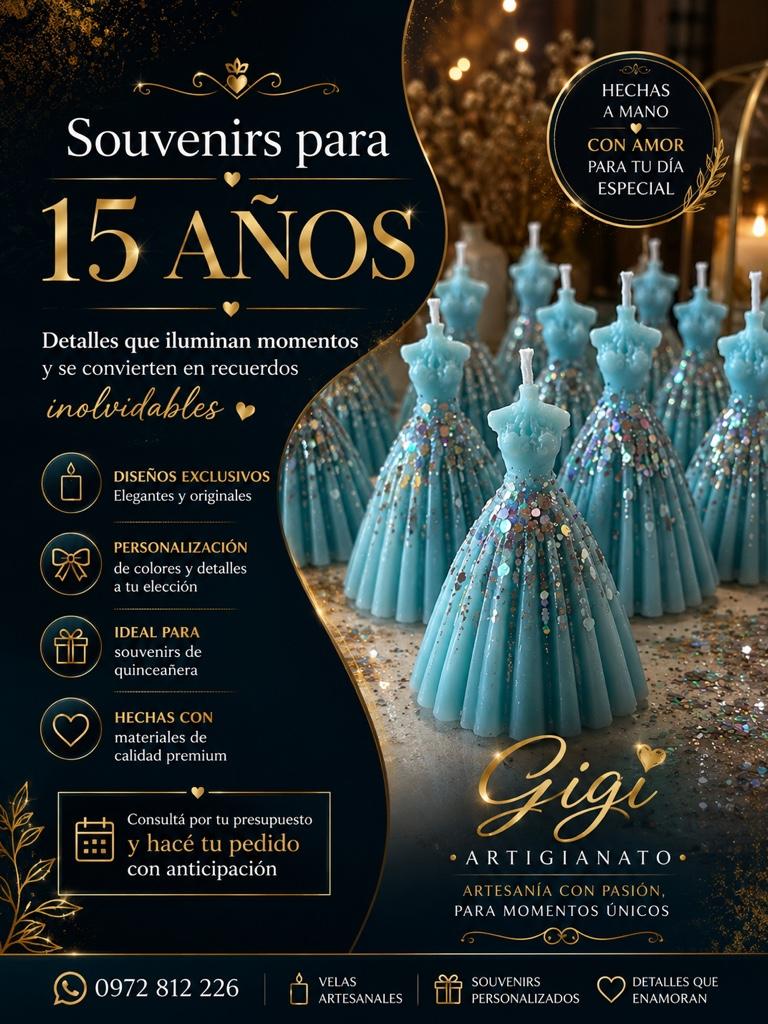 Gigi souvenir 15 años