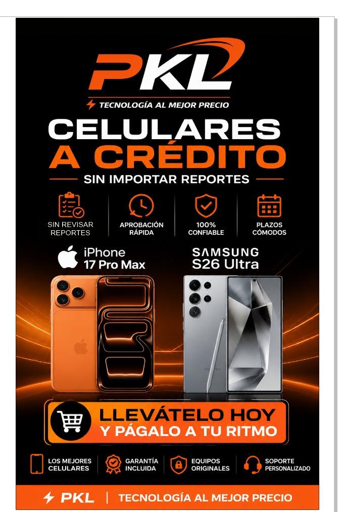 CELULARES A CRÉDITO