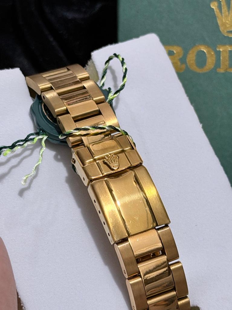 Miniatura 2 de Rolex dorado verde