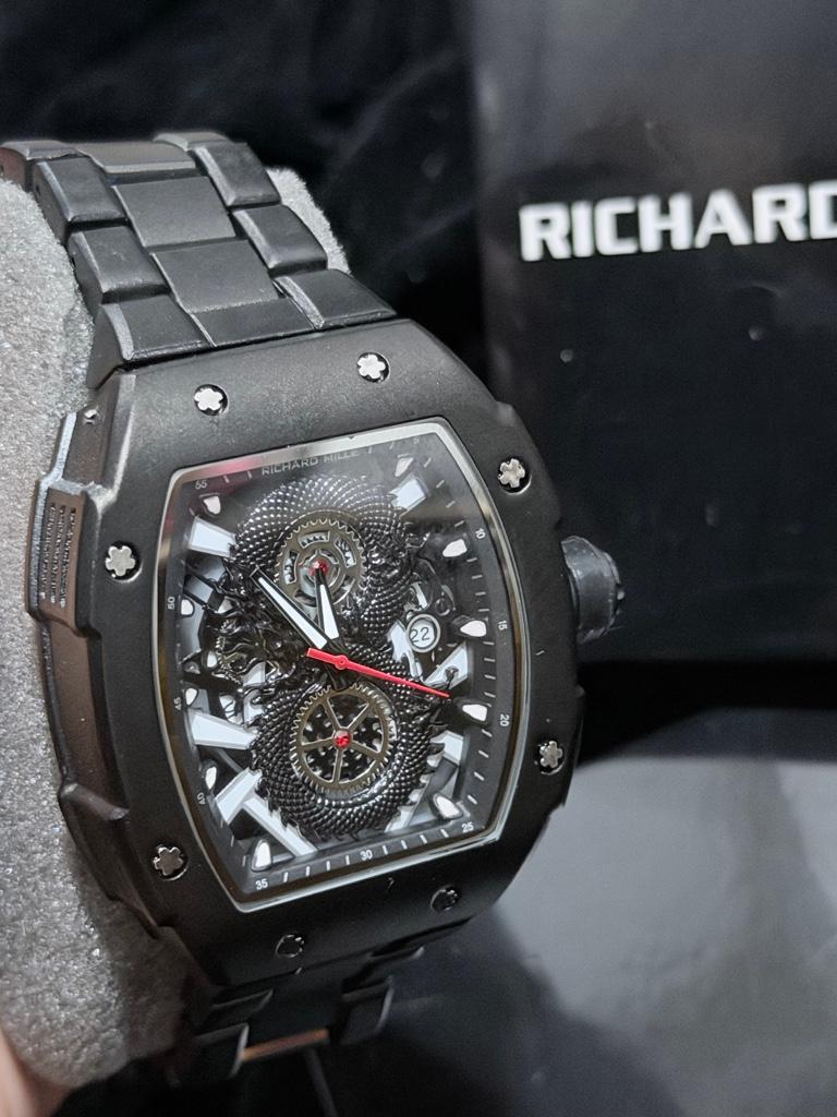 Richard Mille negro deportivo