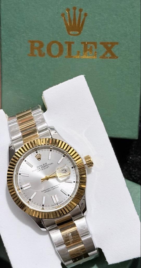 Rolex Datejust dorado y plateado