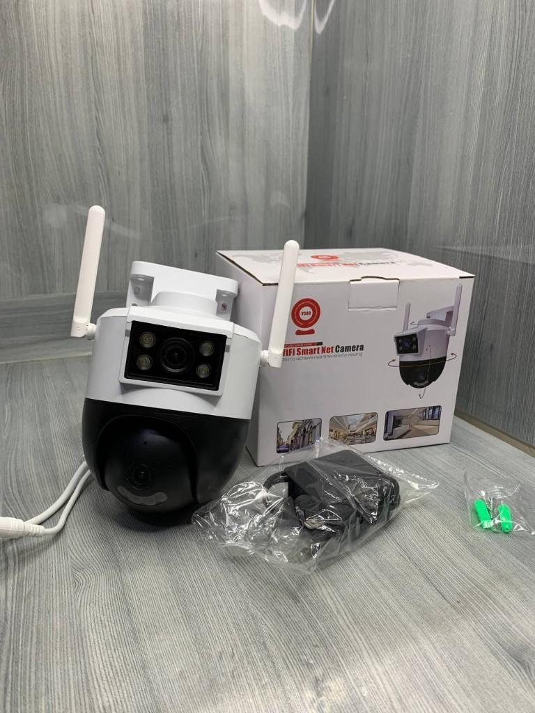 Camara WiFi PTZ doble lente V380pro