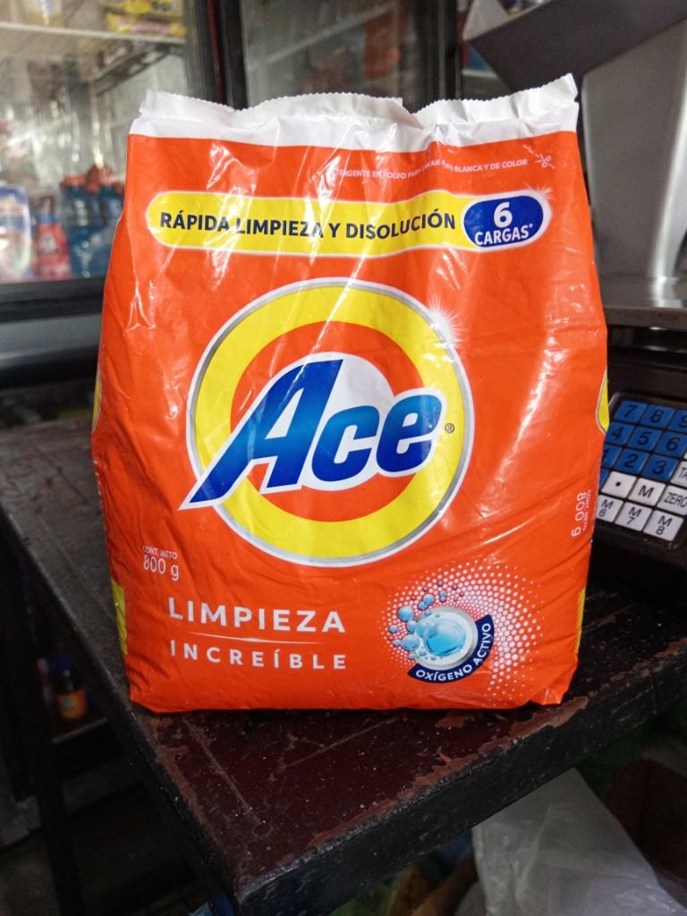 Ace detergente en polvo 800gr