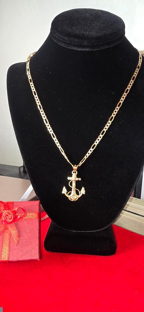 Miniatura 2 de Anchor gold necklace 14kt