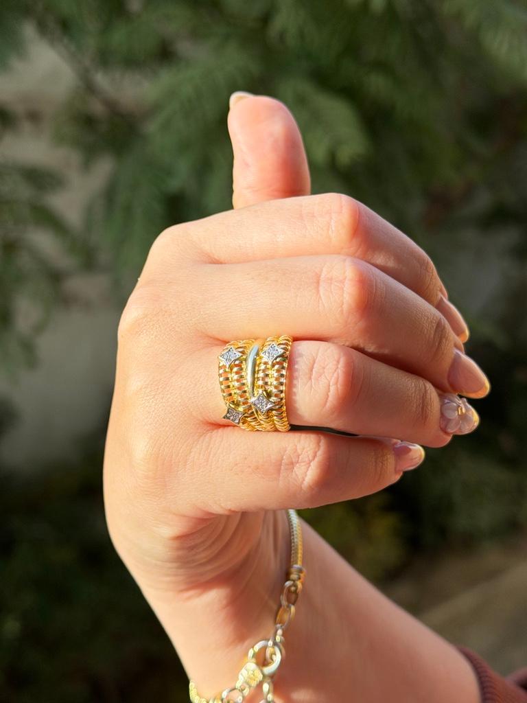 Anillo Destellos de Luz