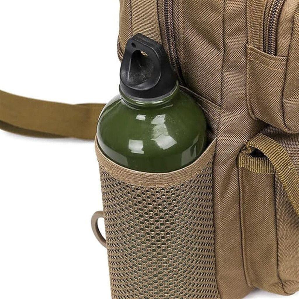 Miniatura 3 de BOLSO MORRAL GRANDE MODS-773 – ST – MARRON
