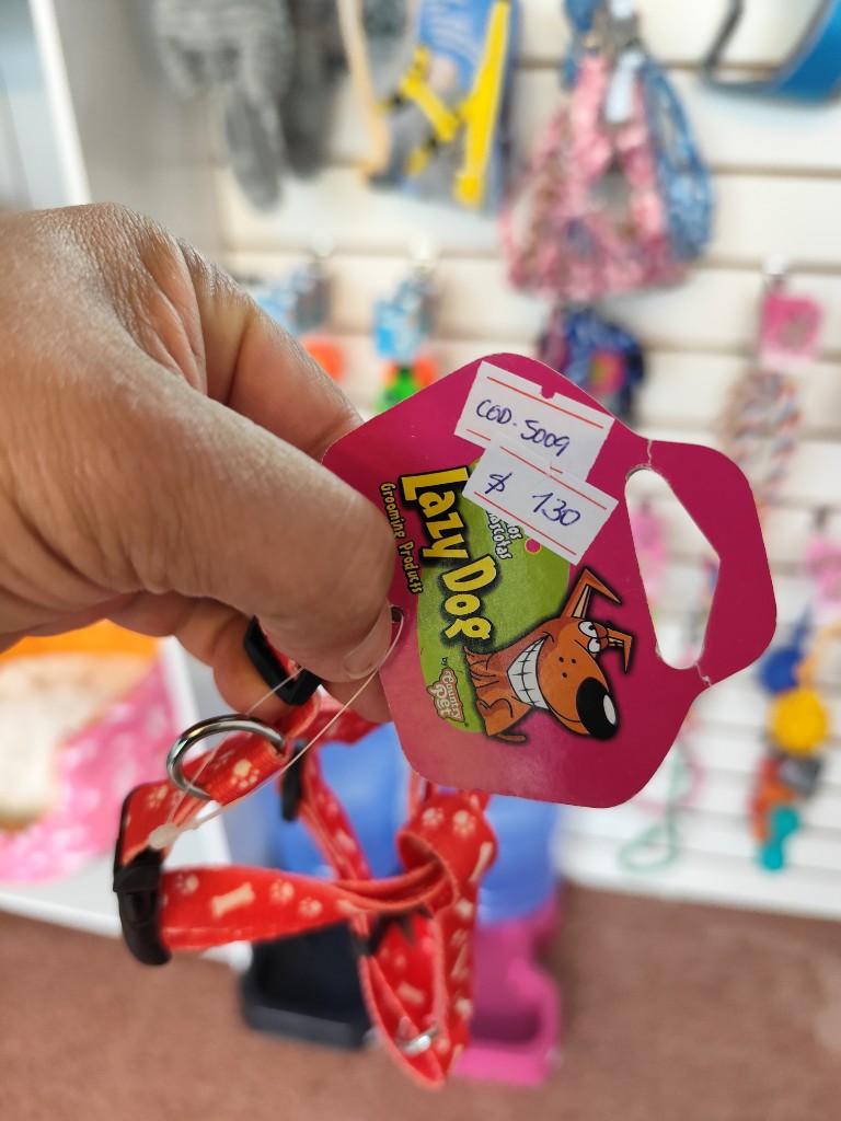Miniatura 2 de Arnes rojo para perro chico
