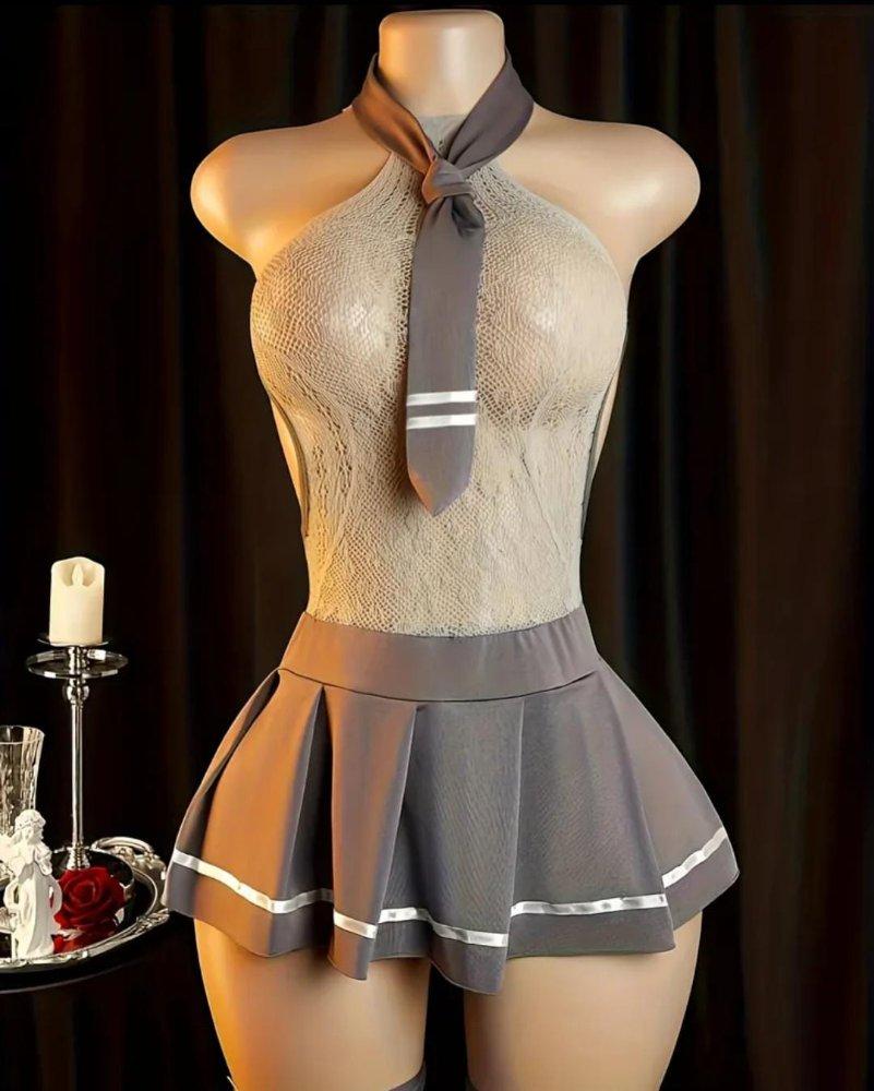 colegiala gris