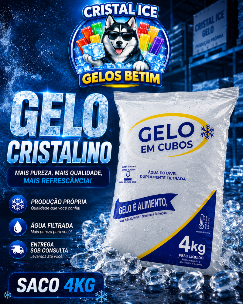 Gelo Cristalino - 4kg