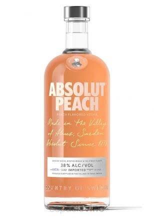 Vodka PEACH Absolut 700 ml (unidad) 