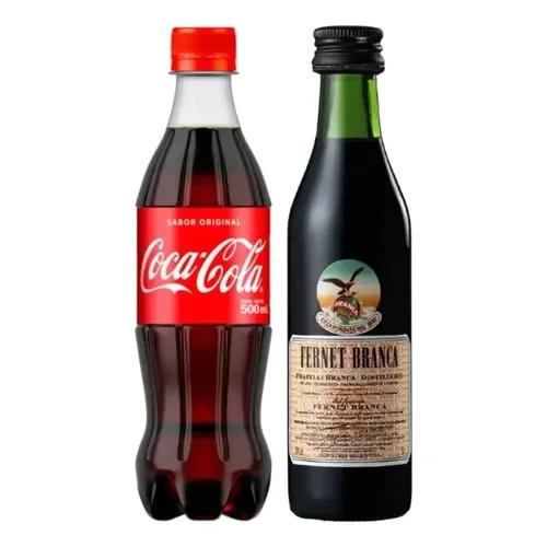 1 Branca mini + 1 Coca 375 ml (Combo)