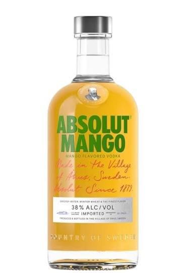 Vodka MANGO Absolut 700 ml (unidad) 