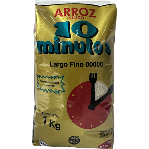 Arroz 10 Minutos 1 kg (fardo 10 unidades) 