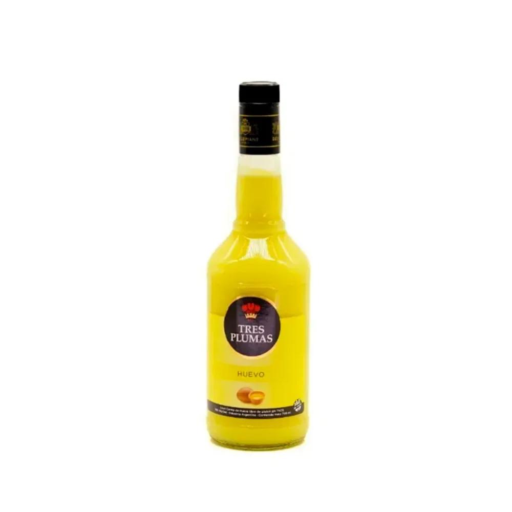 Licor AL HUEVO 3Plumas 750 cc (unidad) 