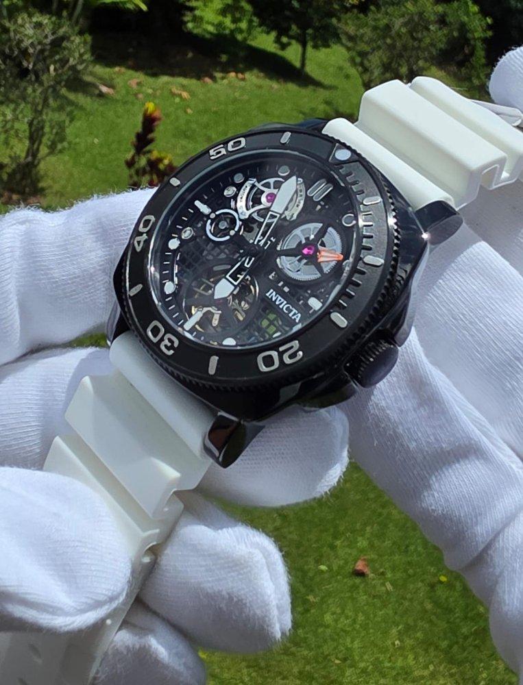Miniatura 2 de Invicta 69461  Sea Hunter 44mm Black Dial HOMBRE AUTOMATICO