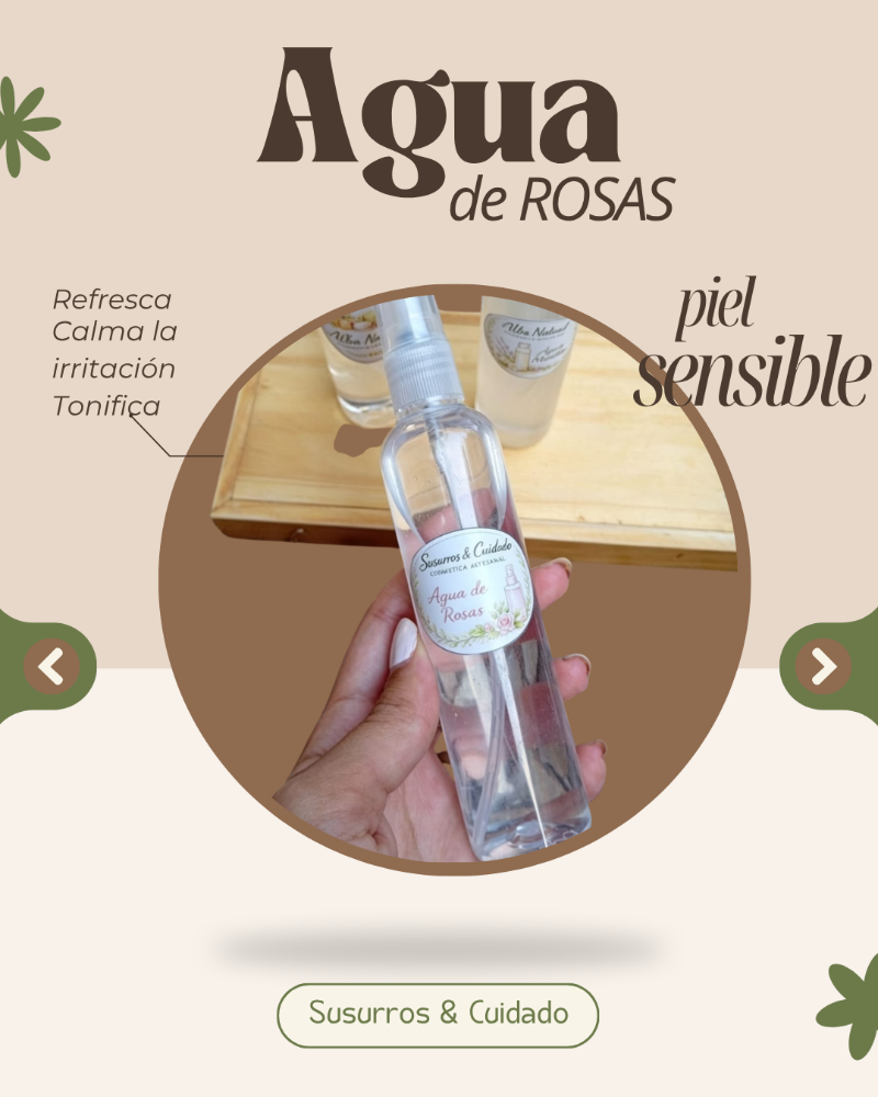 Agua de rosas