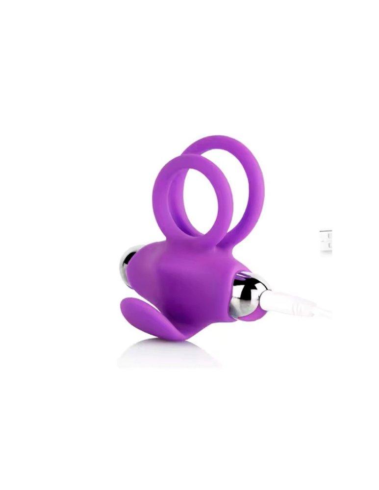 Anillo vibrador con lengua