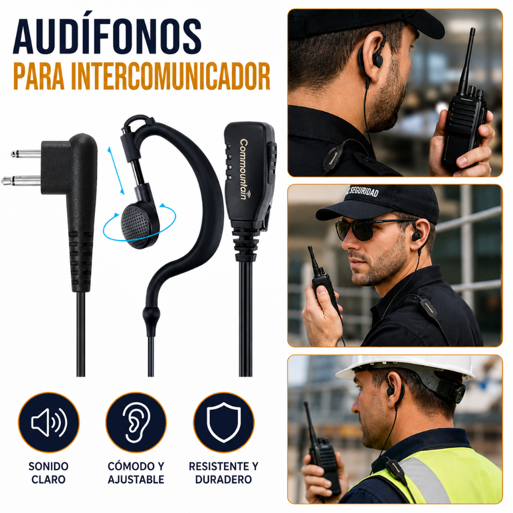 Audífono De Intercomunicador