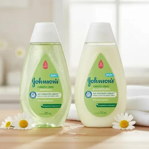 ACONDICIONADOR 200ML JOHNSONS CABELLO CLARO