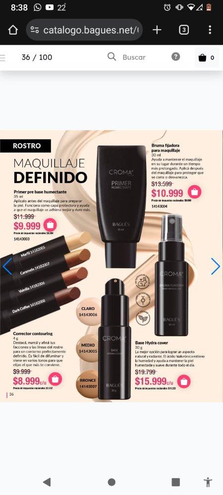 Corrector contouring