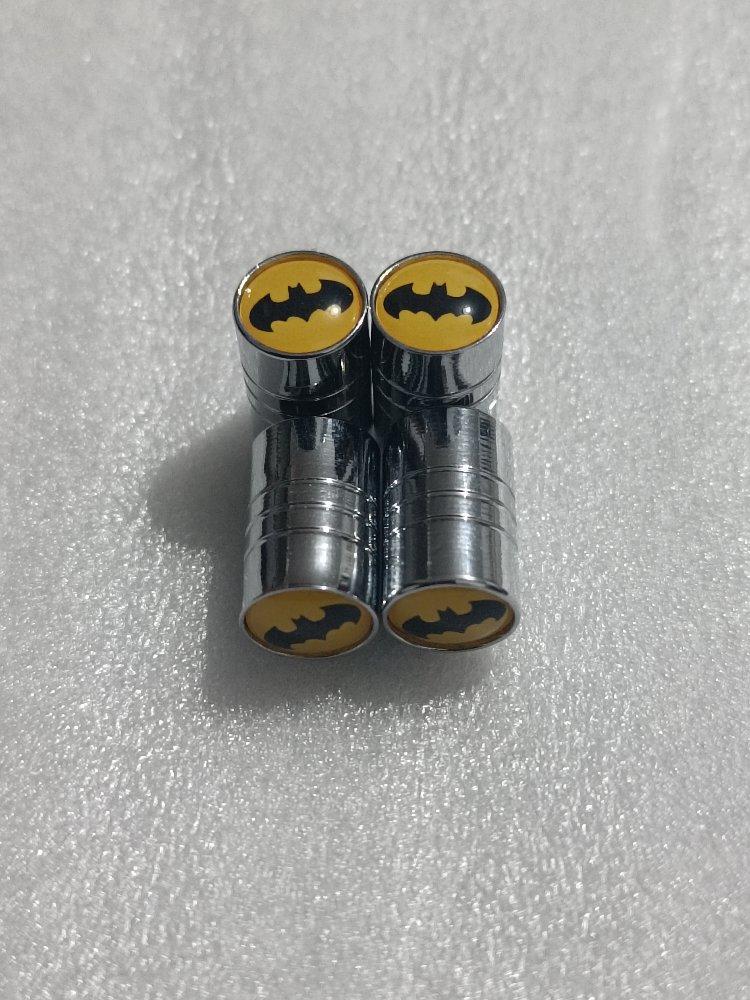 Miniatura 2 de JUEGO DE 4 TAPA VALVULAS BATMAN  PLATA 14MM