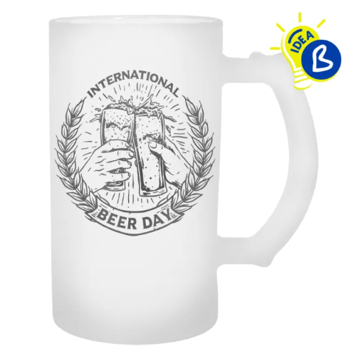 Jarra cervecera glaseada