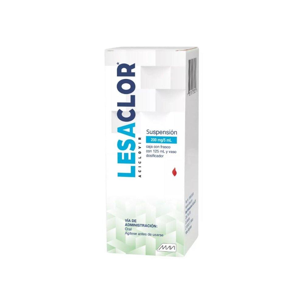 ACICLOVIR 200MG/5ML SUSP (LESACLOR)