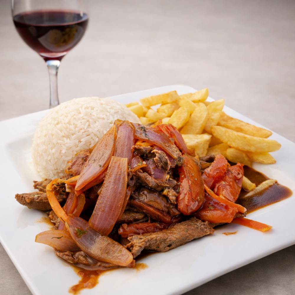 6. LOMO SALTADO DE LOMO FINO