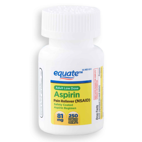 Aspirina 81mg (250)