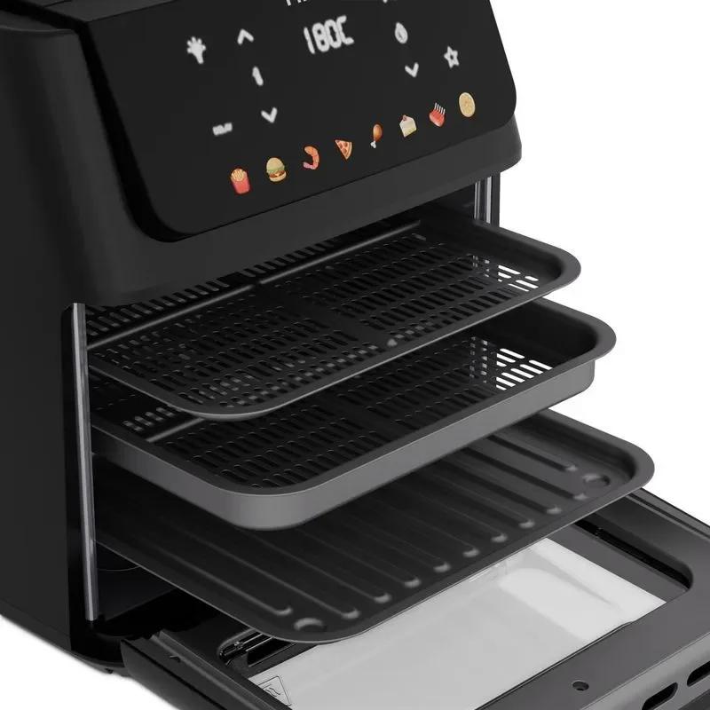 Miniatura 3 de AIR FRYER OVEN PHILCO 11L 8 FUNÇÕES VISOR 1800W PAF11B