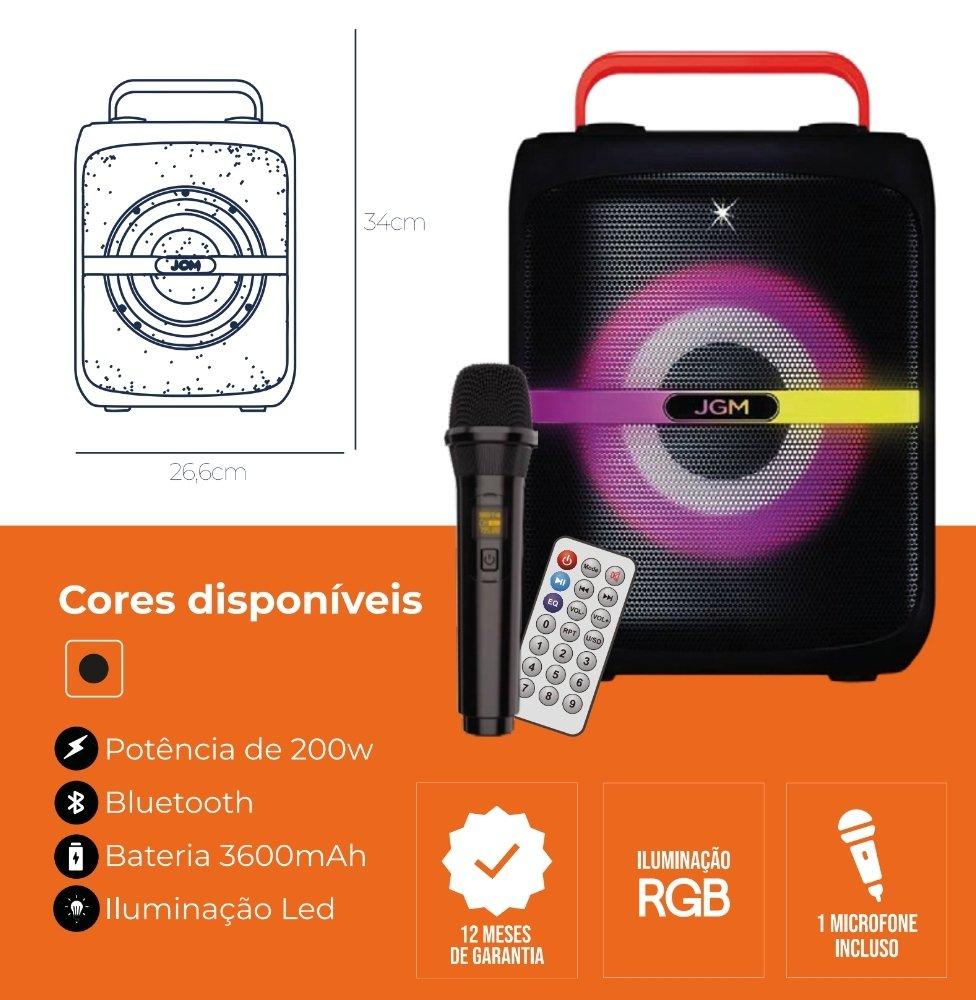 Miniatura 2 de CAIXA DE SOM ULTRA POWER JGM
