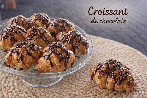 Croissant de chocolate