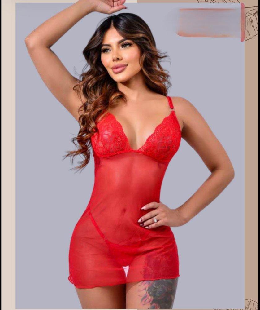 BABY DOLL TALLA 32 Y TALLA 34 COLOR NEGRO-BLANCO-ROJO