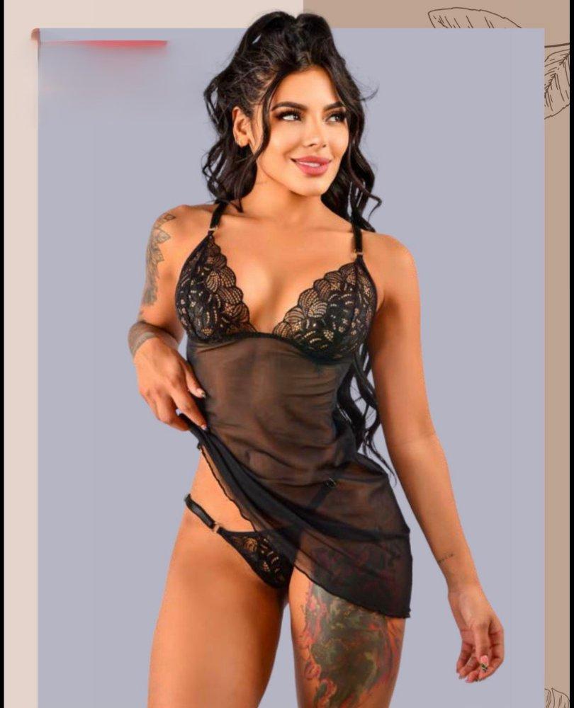 Miniatura 3 de BABY DOLL TALLA 32 Y TALLA 34 COLOR NEGRO-BLANCO-ROJO