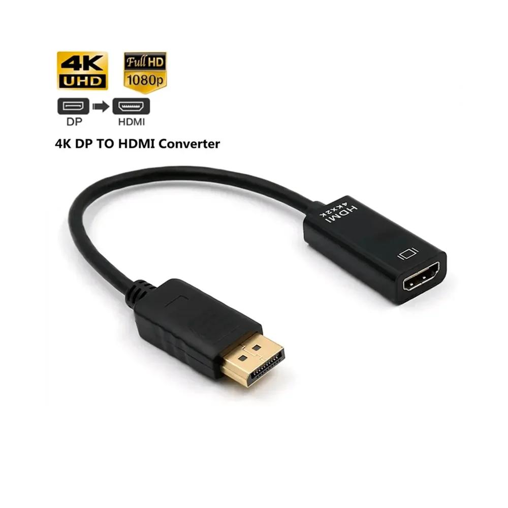Adaptador Convertidor DisplayPort Macho A HDMI Hembra