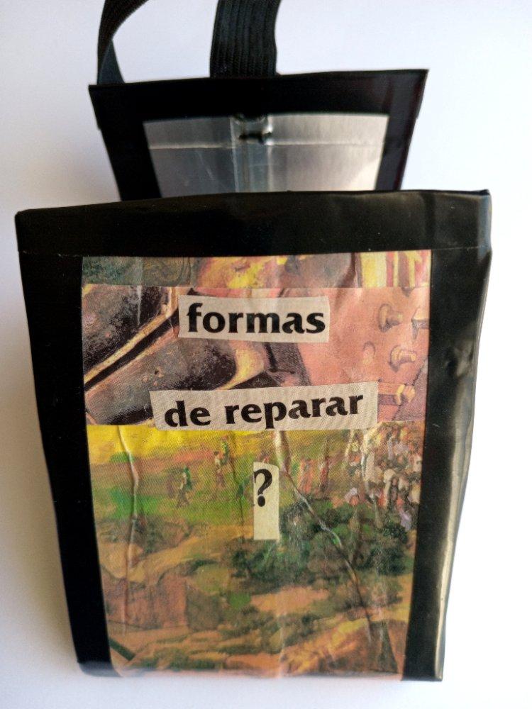 billetera con collage de tetrabrik