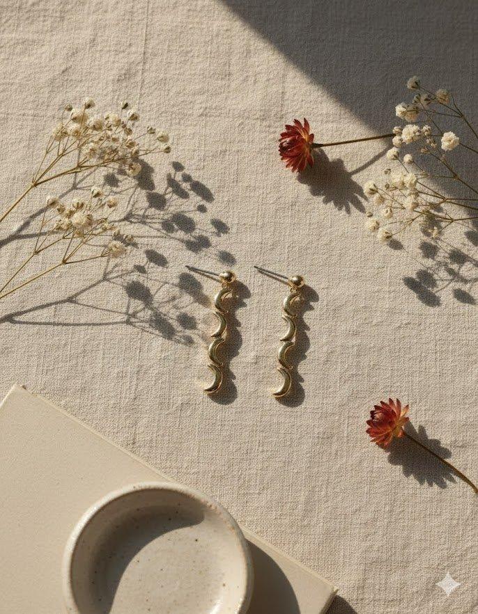 Miniatura 2 de Aretes Luna