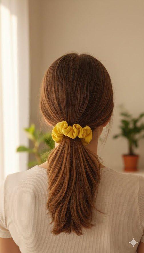 Miniatura 2 de Scrunchie Amarilla