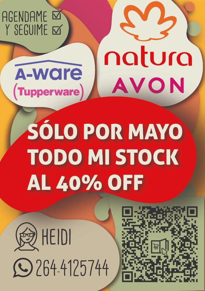 + MAYO 40% de descuento +