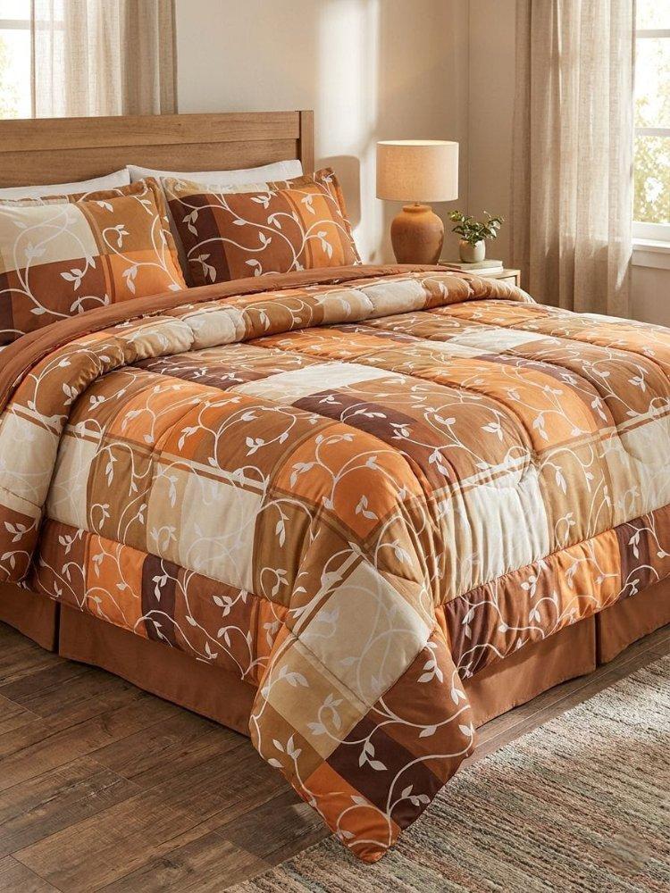 ACOLCHADO 2½ PLAZAS DOBLE RELLENO REVERSIBLE 