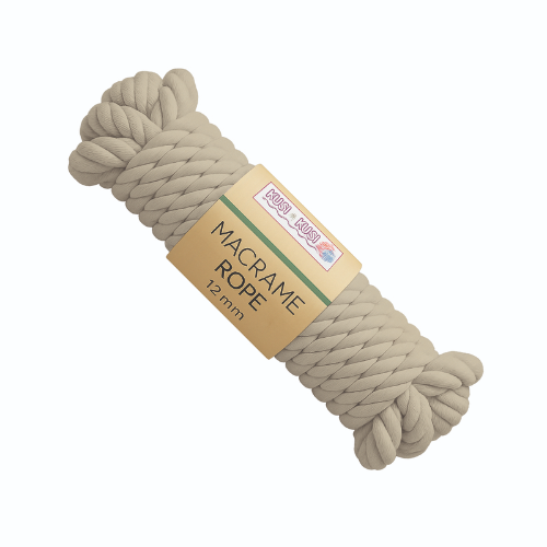 Col 03 Rope 12mm Beige 500grs 10M
