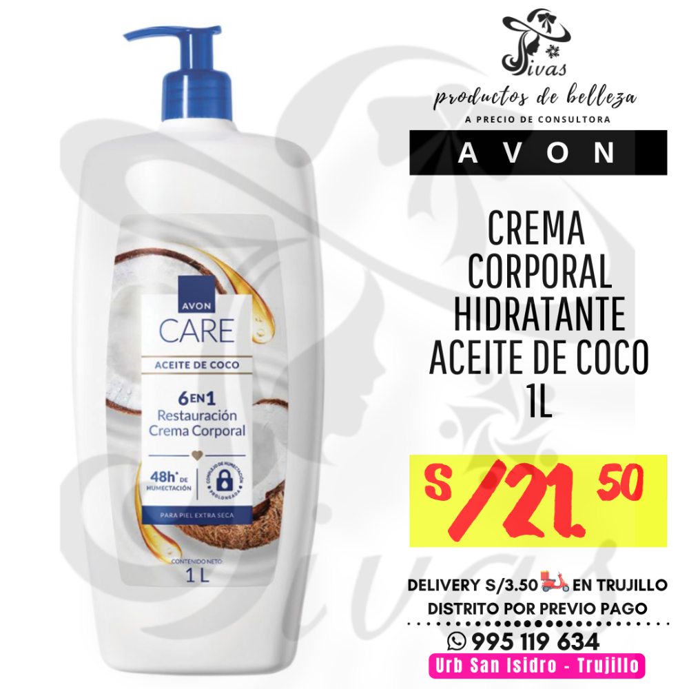 CREMA ACEITE DE COCO 1L