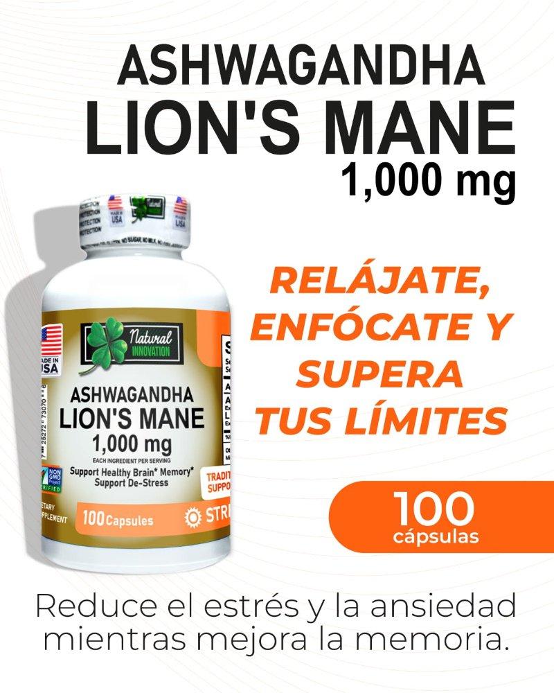 Miniatura 2 de ASHWAGANDHA CON MELENA DE LEÓN